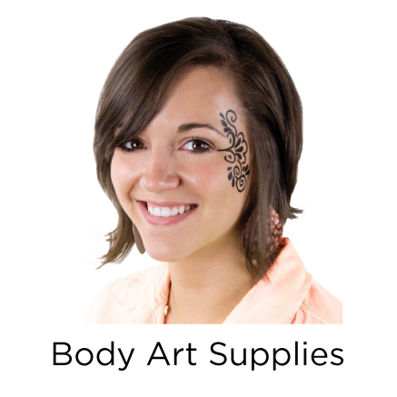 Halloween: Body art supplies