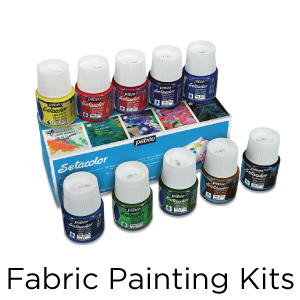 Explore Kits and Starter Sets: Fabric Painting