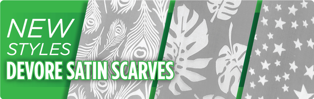 New devore scarves