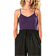 Product Photo: Black Rayon Elastic Waist Drawstring Pants