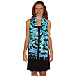 Product Photo: Tie-dye example ofLight Rayon Scarf #BR373.