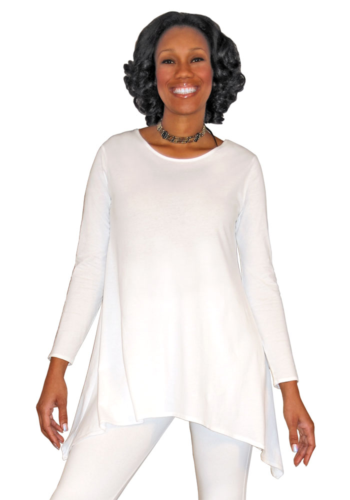 Indigo Shibori Dyed Asymmetrical Hem Women Short Sleeve Shirt Medium M Natural Dye 100/% cotton