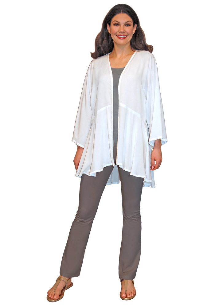 Plus size fit and clearance flare jacket