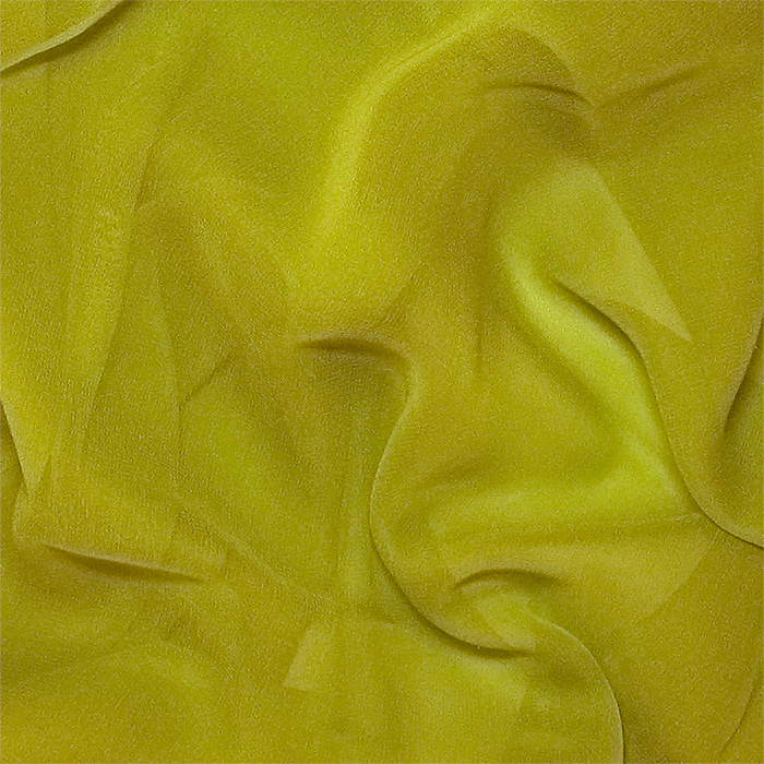 Chartreuse Chiffon, Sheer Drapery / Apparel Fabric, 108 Wide