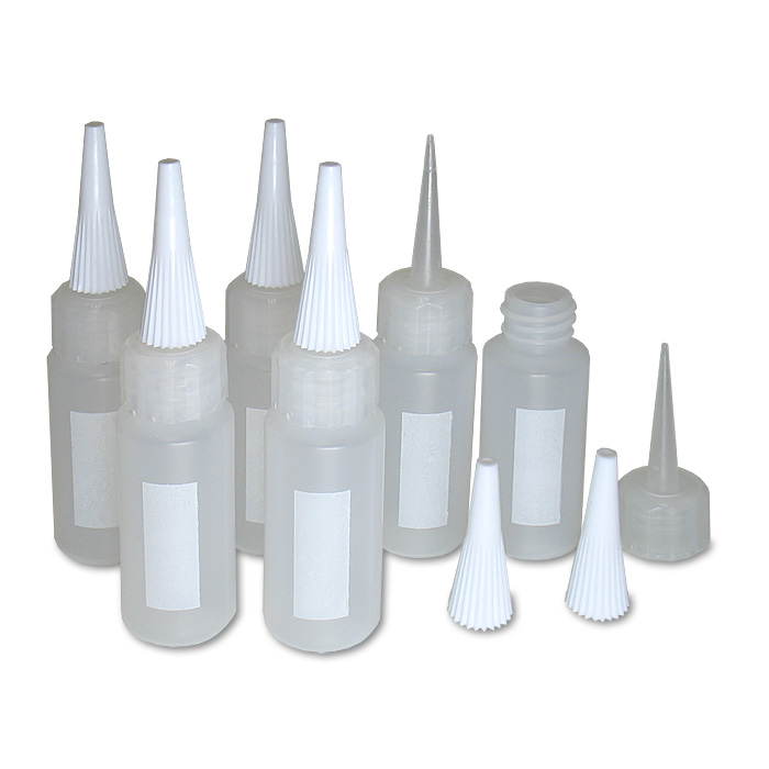 Bright Creations 42 Piece Kit Precision Needle Tip Clear 1 Ounce Applicator Bottles
