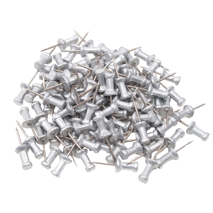 Rust Resistant Push Pins - pack of 100