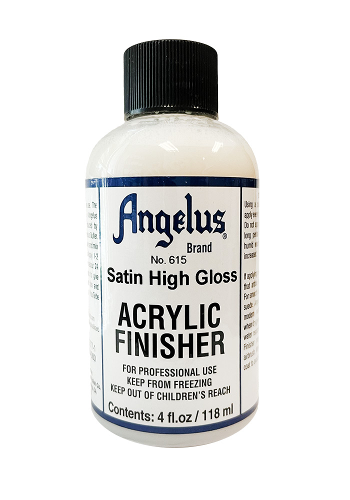 Angelus Acrylic Finisher 615 Satin High Gloss 4oz