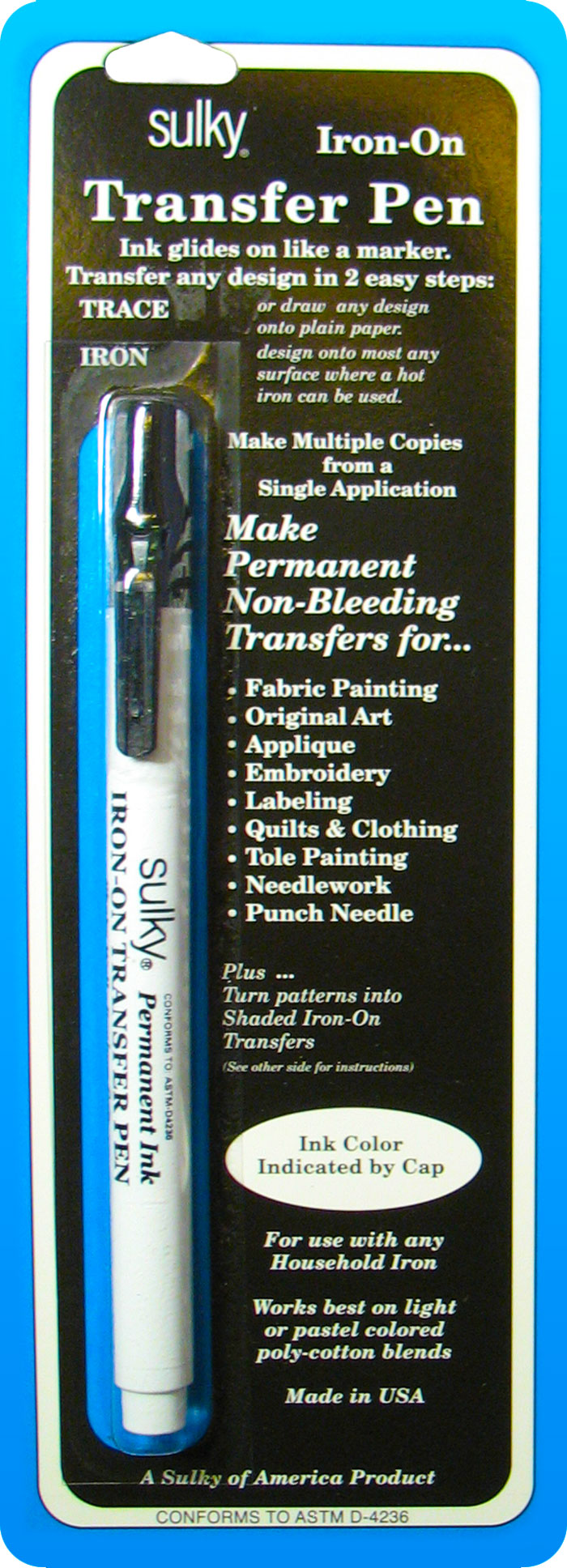 Sulky Iron-On Transfer Pens - 8/Pack - Assorted Colors - WAWAK Sewing  Supplies