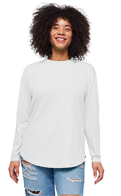 Ladies Relaxed Long Sleeve Tee