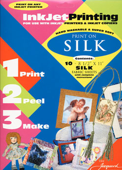 No steam Silk, and Cotton fabric sheets for Ink Jet Printers