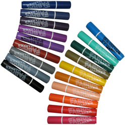 MARVY Permanent Broadpoint Fabric Markers