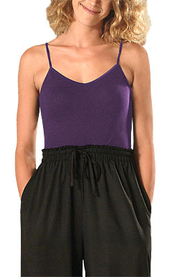 Black Rayon Elastic Waist Drawstring Pants