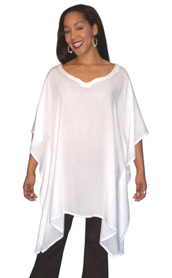 100% Rayon Light Ponchos And Caftans