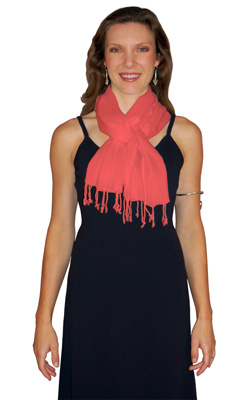 Dyed example of Light Rayon Scarf #BR373.