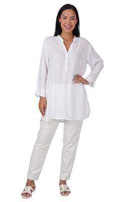 Button Front Tunic