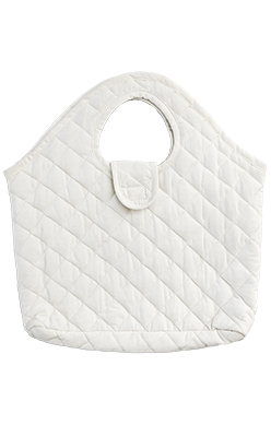 100% Cotton Quilted Beach Tote