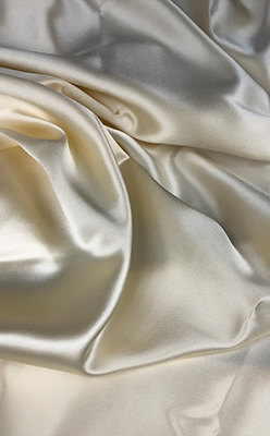 Ivory 22mm Charmeuse/Silk Crepe Satin 55"