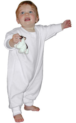 Infant Fleece Bubble Romper