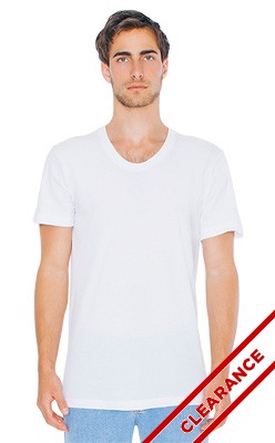 Sheer Jersey Loose Crew Summer T-Shirt (Unisex)