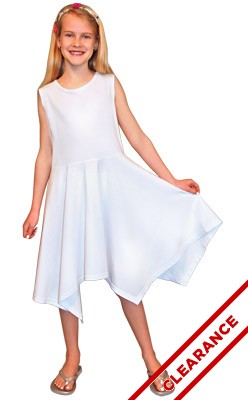 Girl's Asymmetric Tank Dress