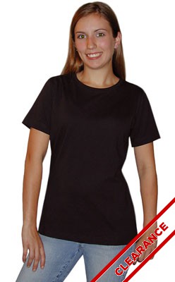 Ladies Jersey Scoop Neck T-shirt Clearance Inventory