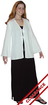 Rayon Tie Front Jacket
