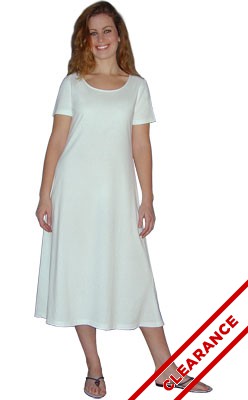 Mid-Calf Play Dress Short Sleeve