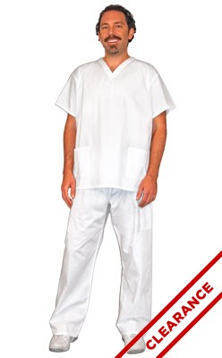 Unisex Scrubs Pants with Poly Thread