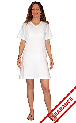 Ladies Jersey V-neck Coverup