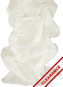 Silk/Wool Blend Scarves - 22"x22"