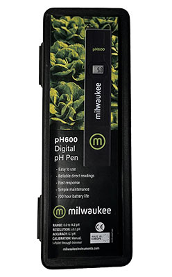 Digital pH Meter w/Manual Calibration