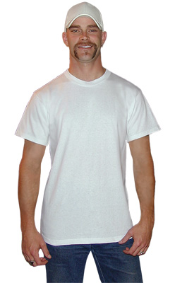 Bulk White Fruit of the Loom Heavy Cotton HD T-Shirts Case of 72
