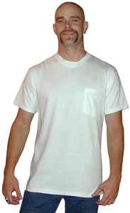 Hanes Beefy-T with Pocket