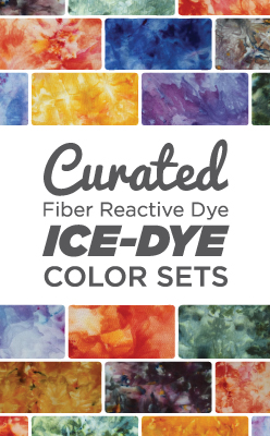 Fiber Reactive Dye Custom ICE DYE Color Sets