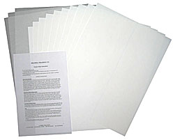 "Short" Opaque Inkjet Transfer Paper