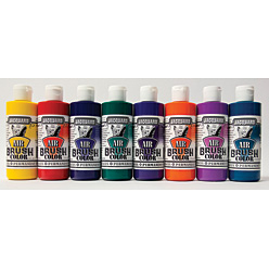 8 Colors! Jacquard Metallic Airbrush Paint Series 4 FL OZ 118 ML each