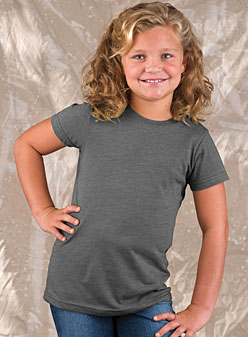 Girls Vintage Jersey Longer Length T-shirt