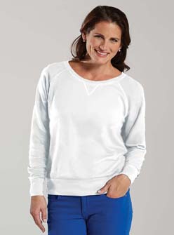 Ladies French Terry Slouchy