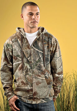 Realtree Zipper Hooded Sweatshirt