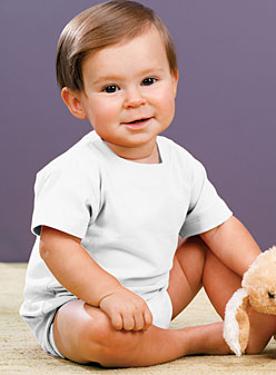 Infant Jersey Short Sleeve Creeper (Infant Bodysuit #IBS)