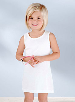 Toddler 2x1 Rib Tank Dress