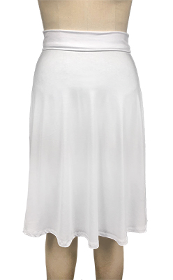 The Liquid Flow Roll Waist Skirt