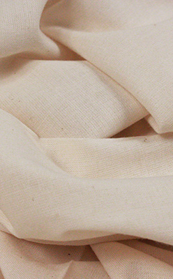 100% Cotton Natural and Bleached Muslin 36" 