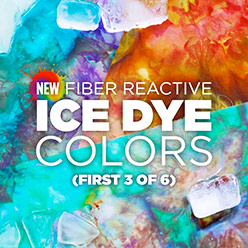 Dharma Fiber Reactive Ice Dyes - Highlights!