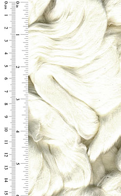 Soy Silk White Top Roving