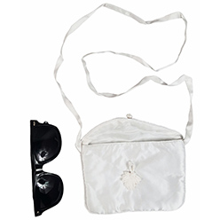 Silk Charmeuse Shoulder Bag