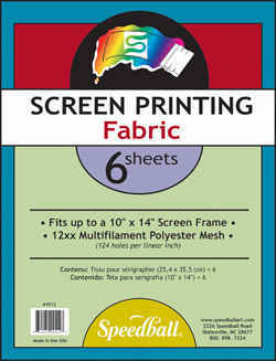 Speedball Screen Printing Fabric