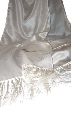 Silk Fringed Shawls & Scarves