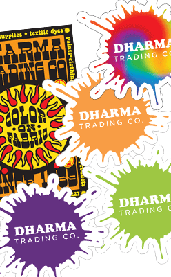 Dharma Stickers Pack of 6