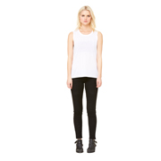 Bella Ladies Flowy Scoop Muscle Tank